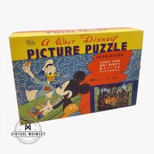 Vintage Disney Puzzle - 1962